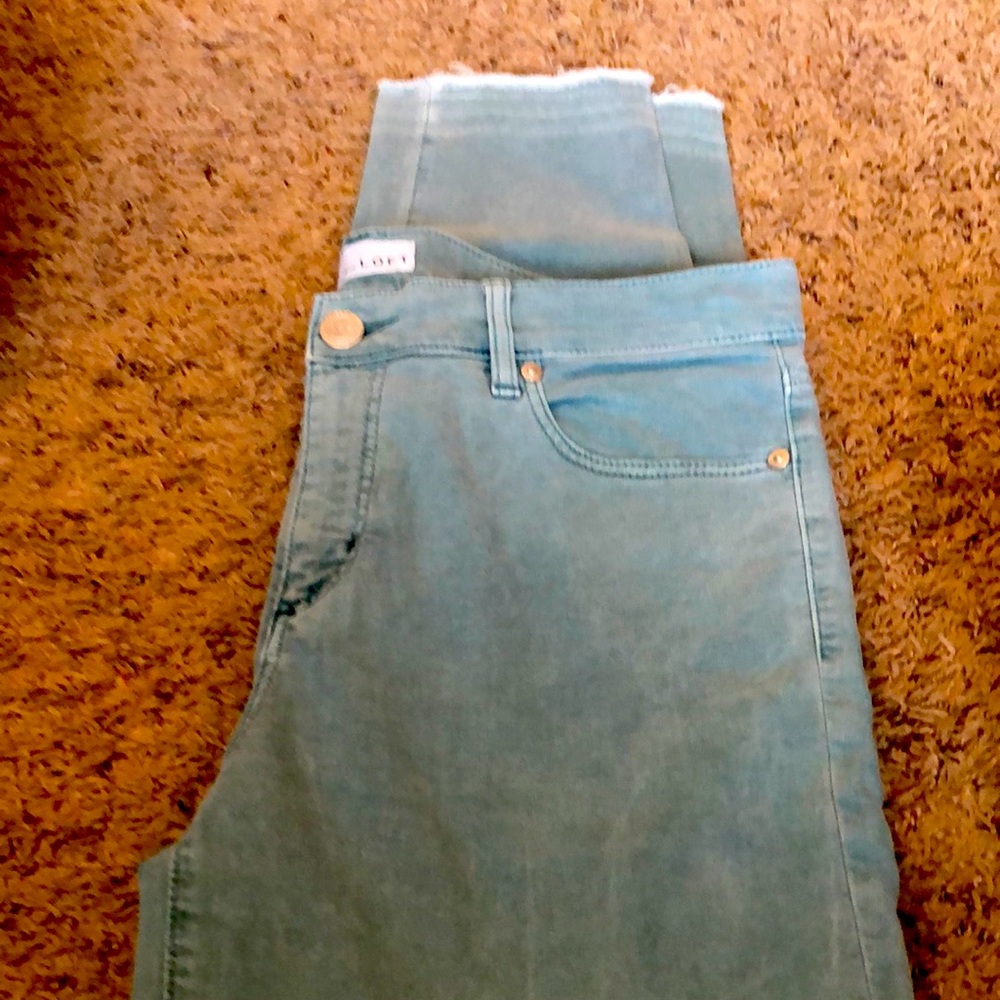 Loft modern skinny crop Jean